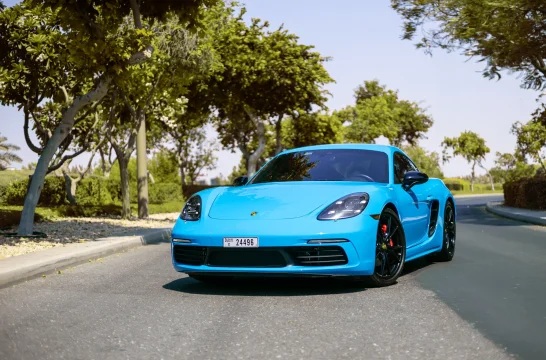 Porsche Cayman S Blue 2022