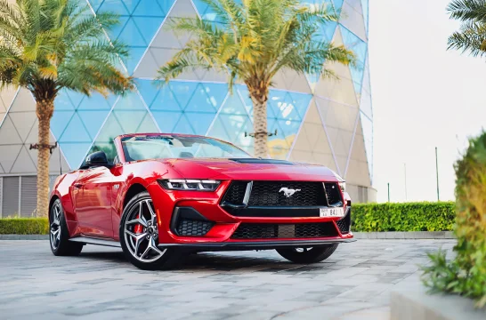 Ford Mustang GT Restyling Red 2024