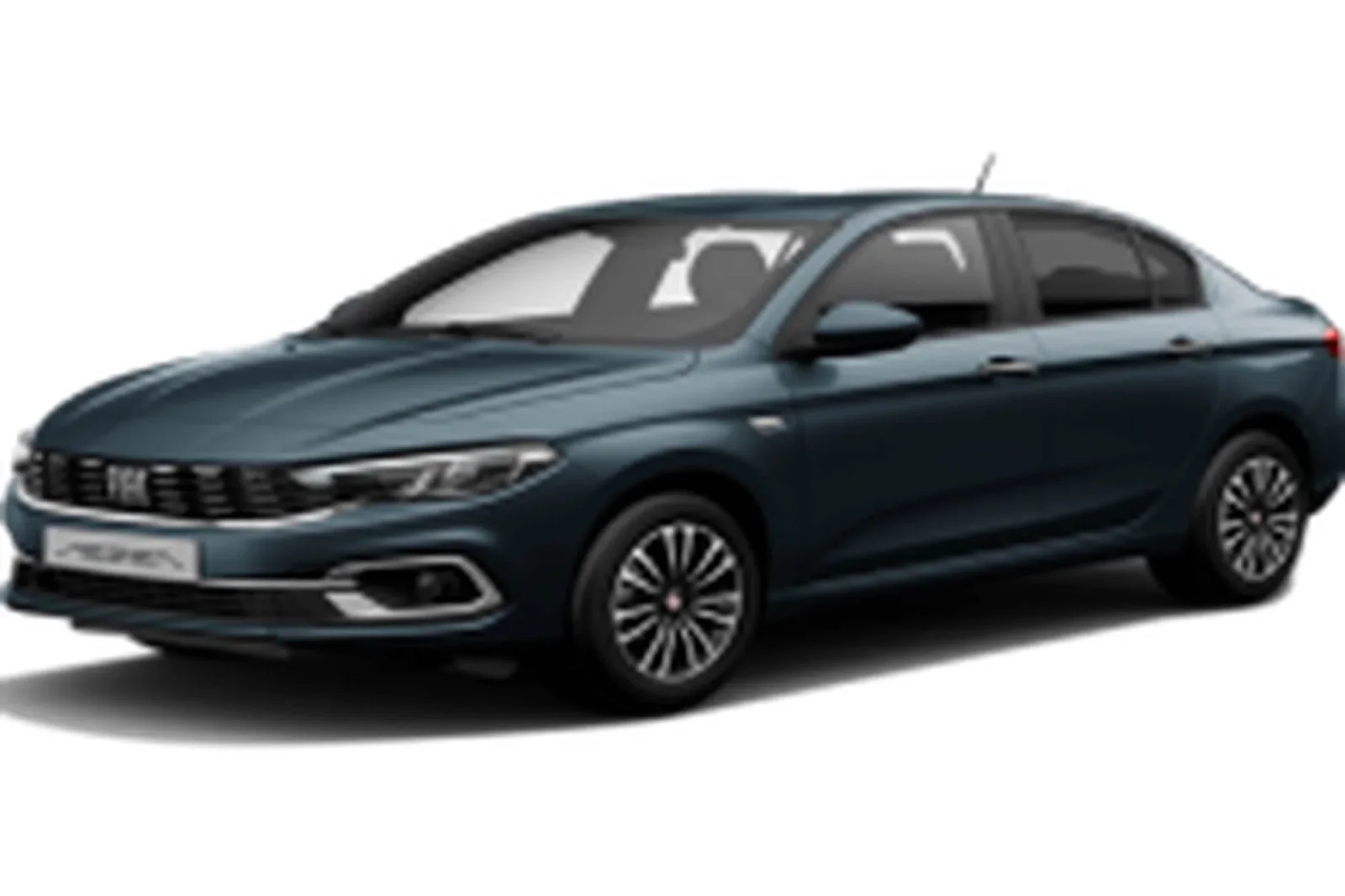 Rent Fiat Egea  Blue 2017 in Antalya