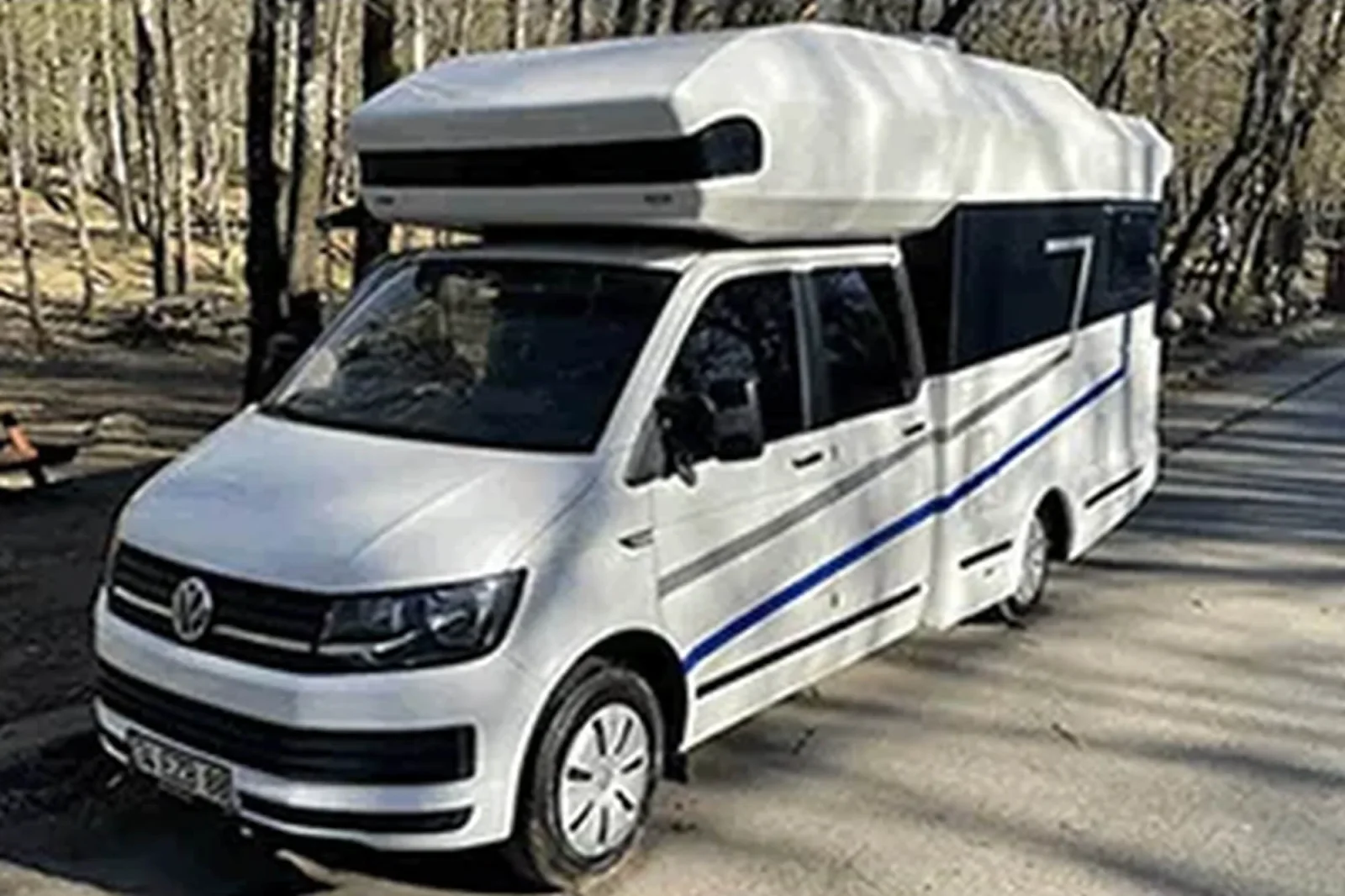 Rent Volkswagen Transporter camper White 2019 in Istanbul