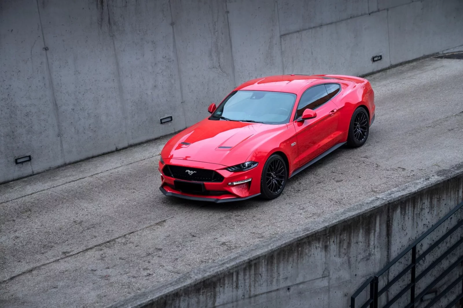 Rent Ford Mustang GT Red 2021 in Dubai