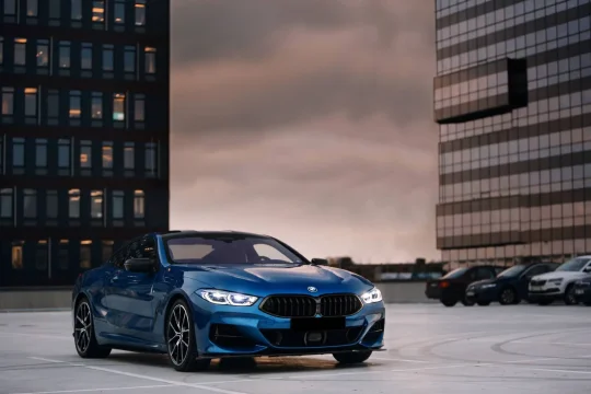 BMW M8 850i Blue 2021