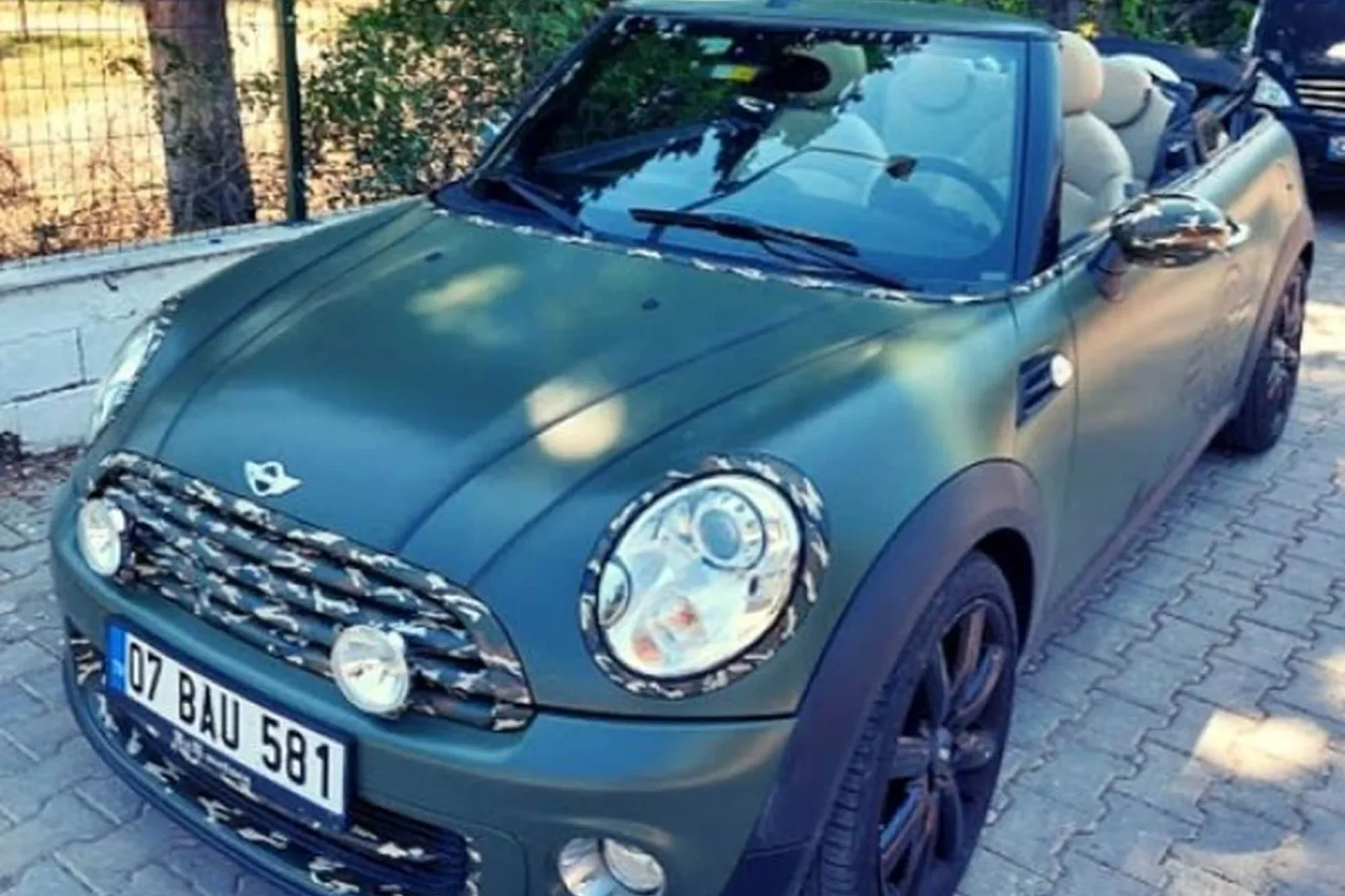 Rent Mini Cabrio  Green 2014 in Kemer