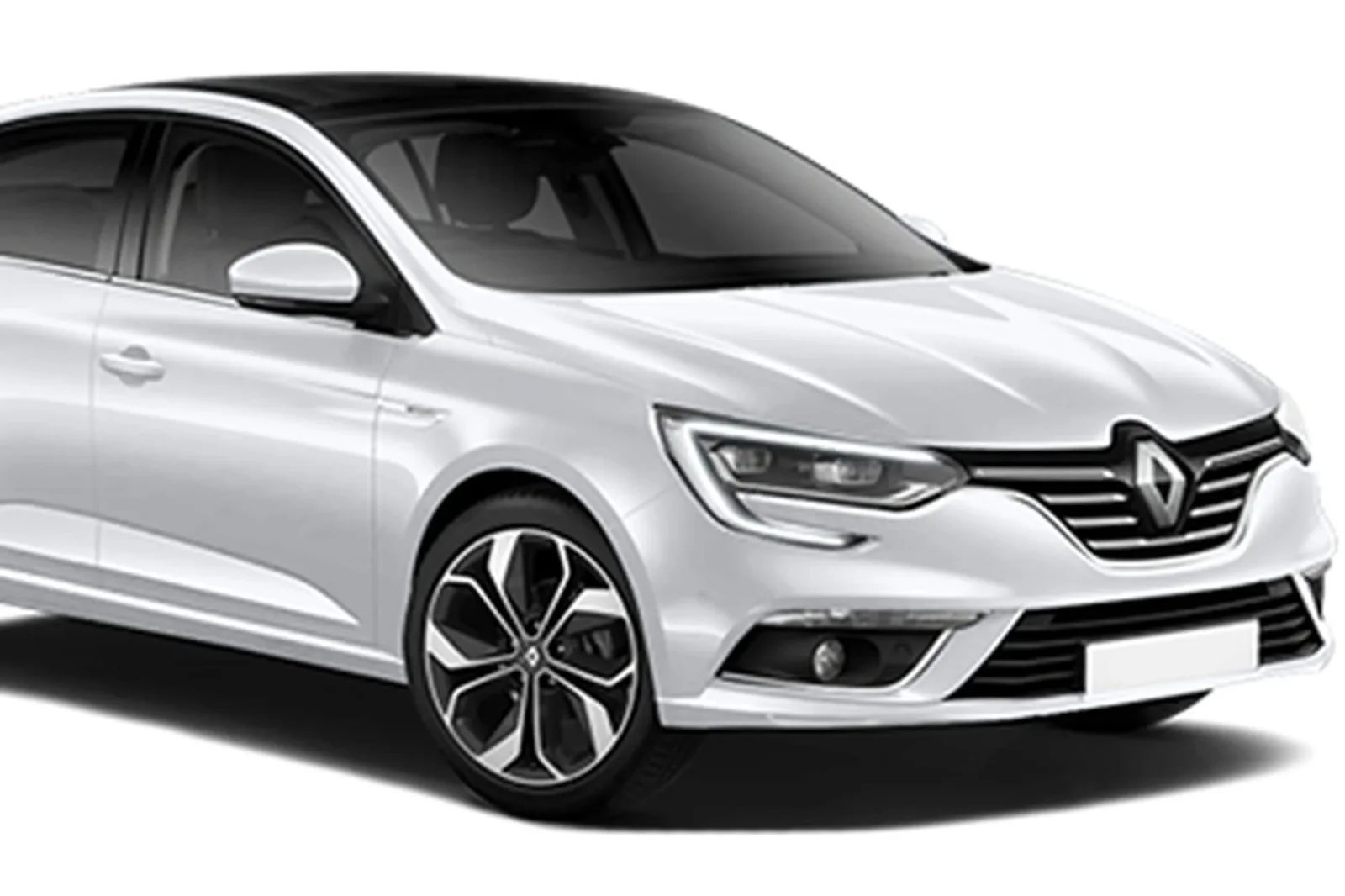 Rent Renault Megane  White 2020 in Alanya