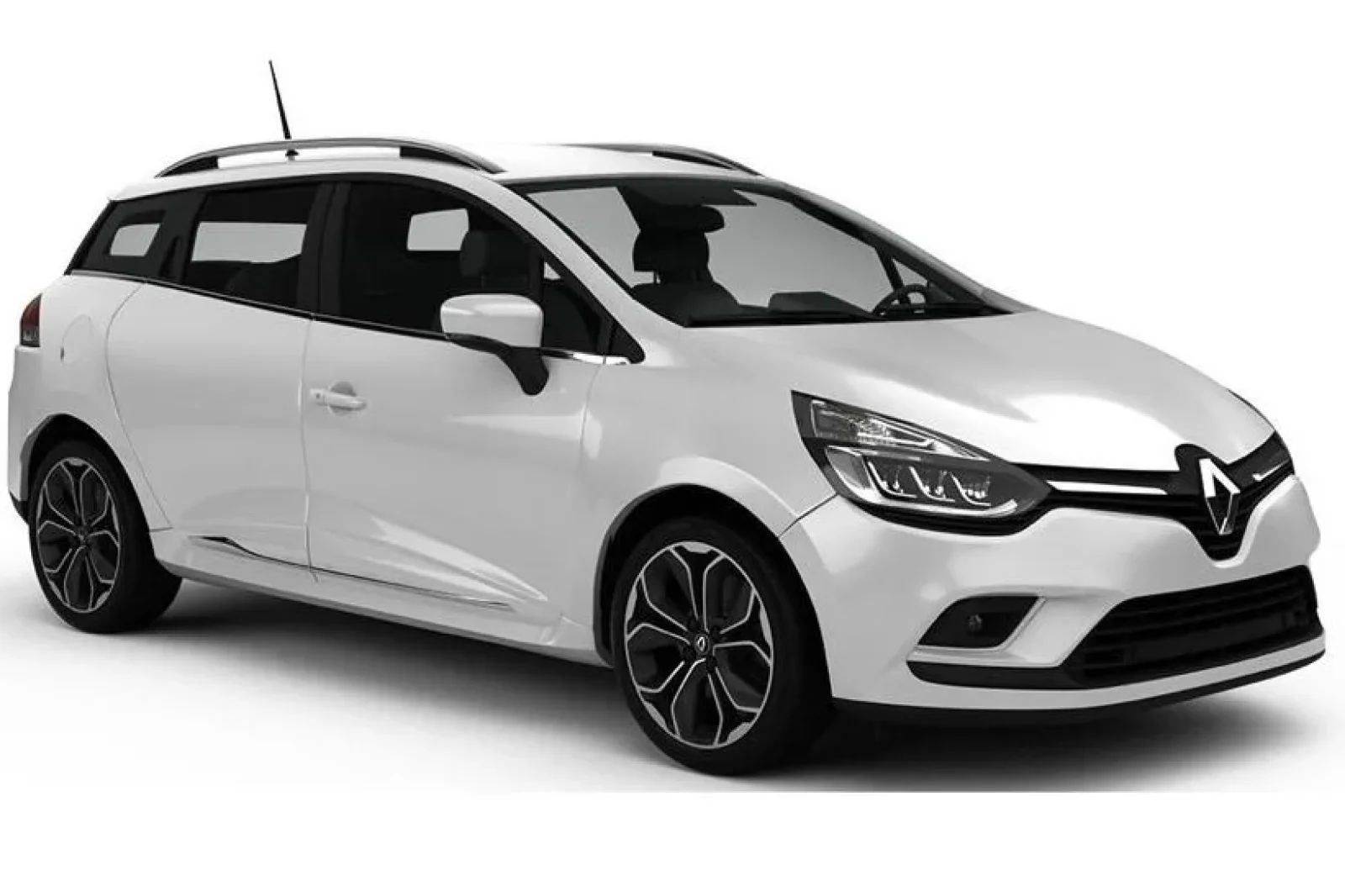 Rent Renault Clio Sport Tourer Silver 2015 in Side