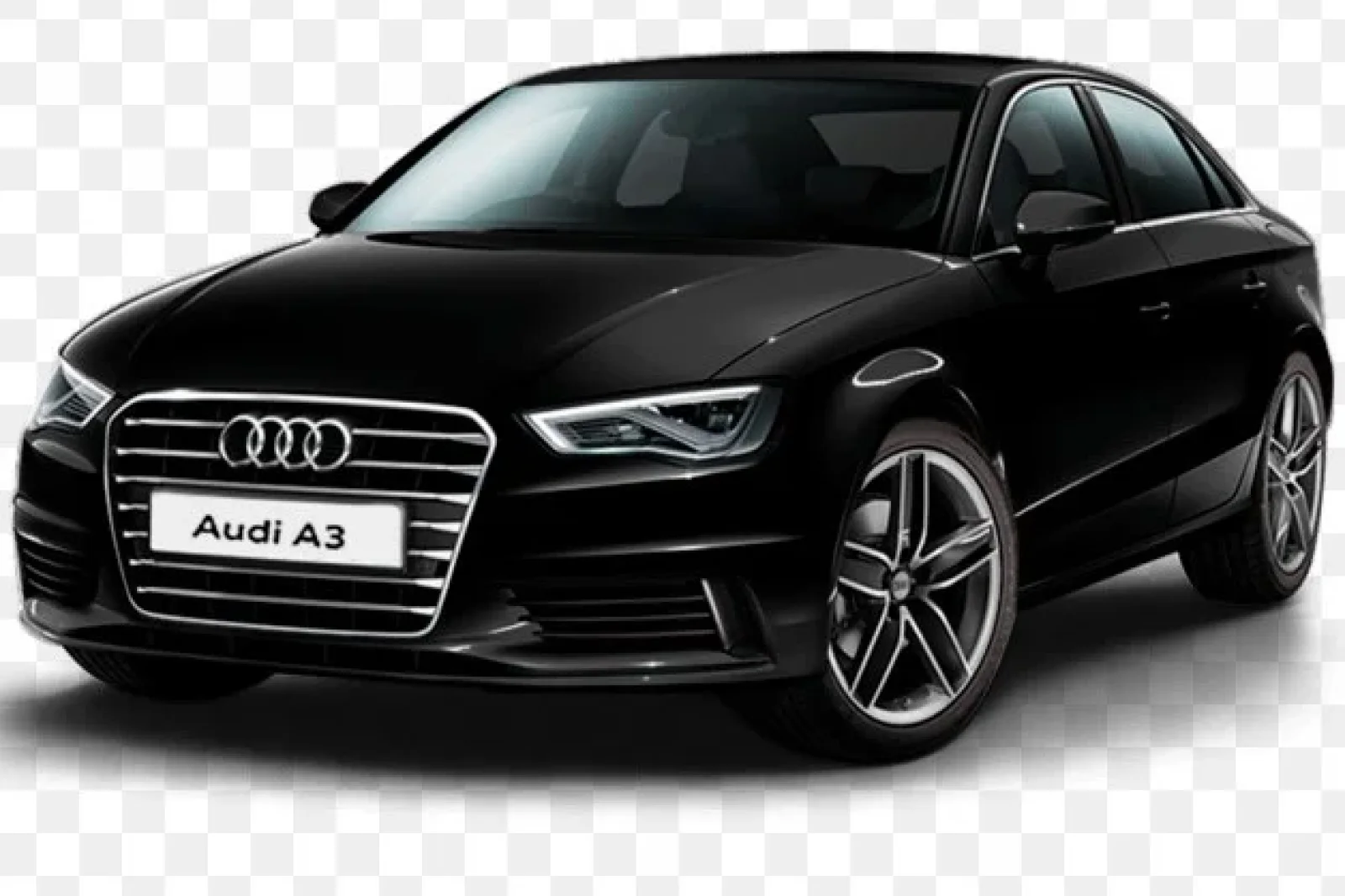 Loyer Audi A3  Noir 2016 en Side