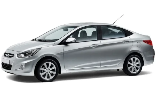 Hyundai Accent Blue 2014