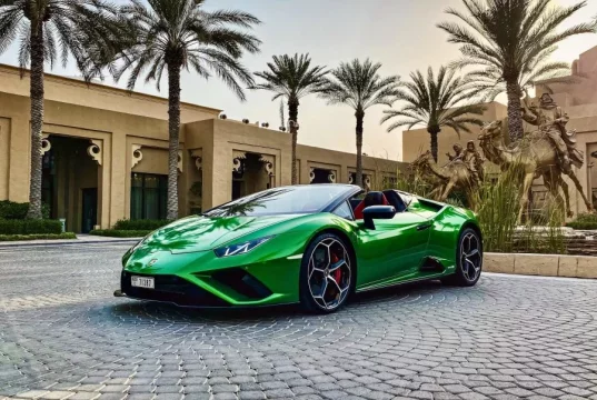 Lamborghini Huracan Spyder Green 2021