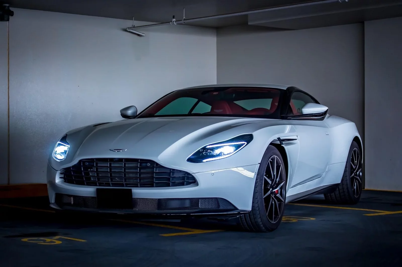 Rent Aston Martin DB11  White 2021 in Dubai