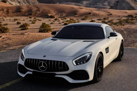 Mercedes-Benz AMG GT S White 2021