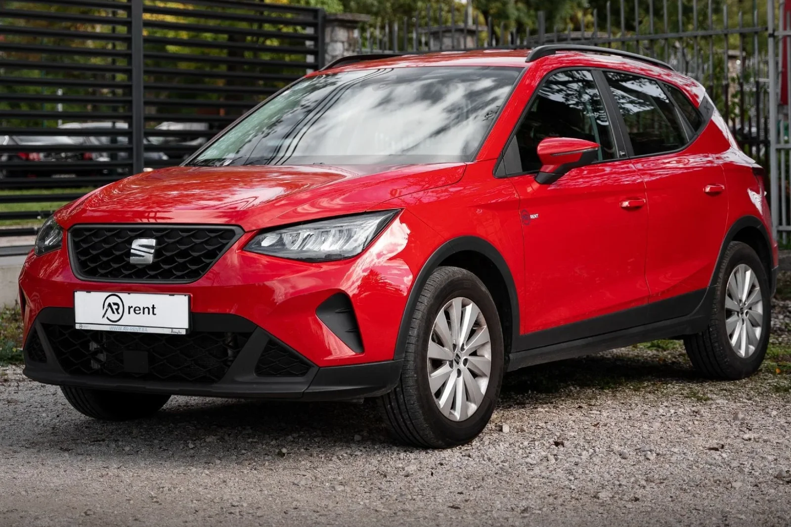 Rent SEAT Arona  Red 2023 in Sarajevo