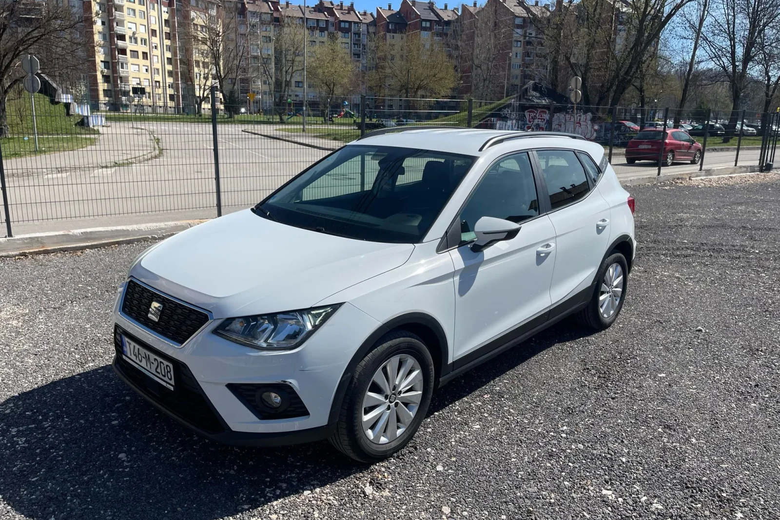 Rent SEAT Arona  White 2023 in Sarajevo
