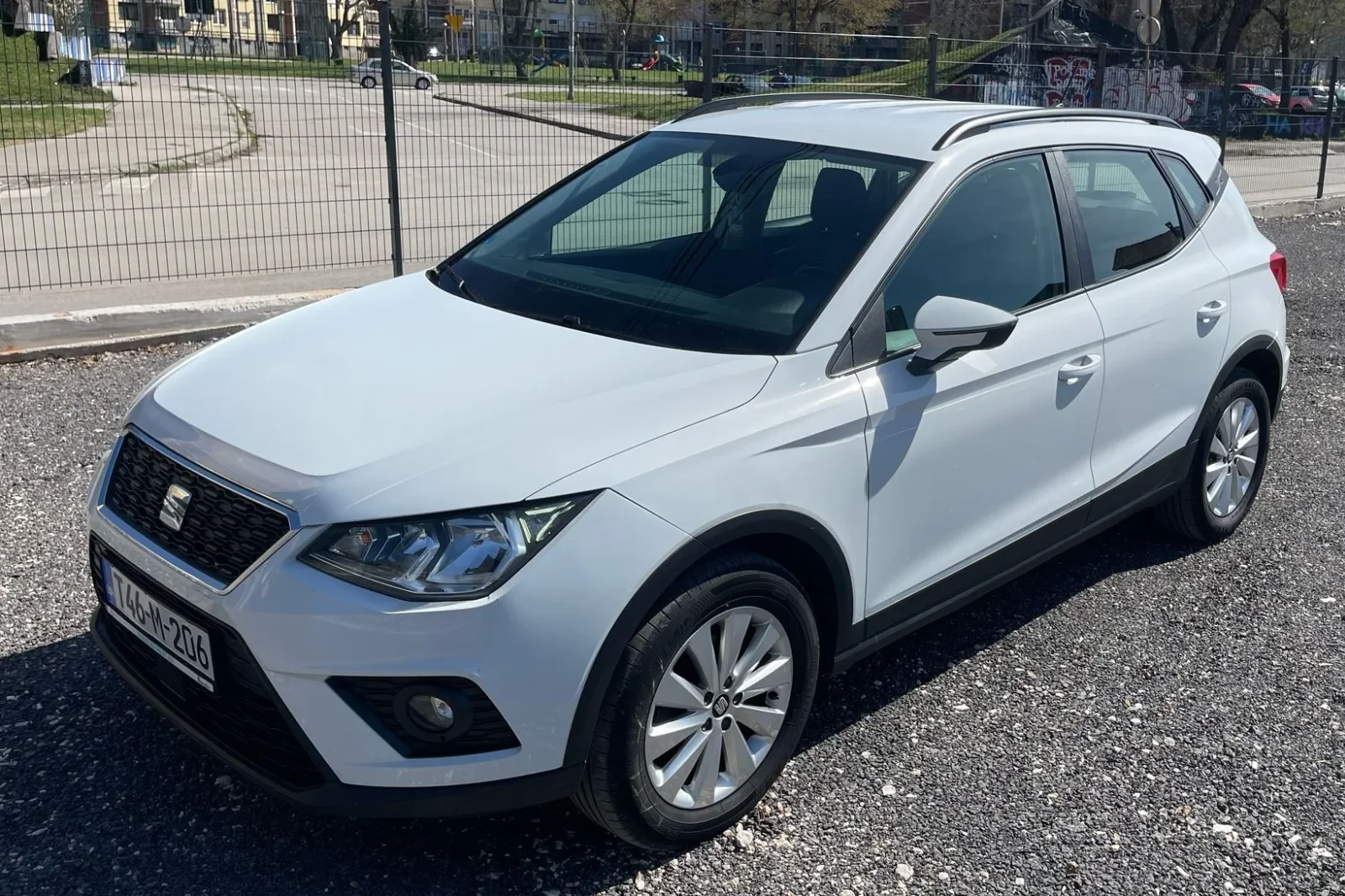 Rent SEAT Arona  White 2023 in Sarajevo