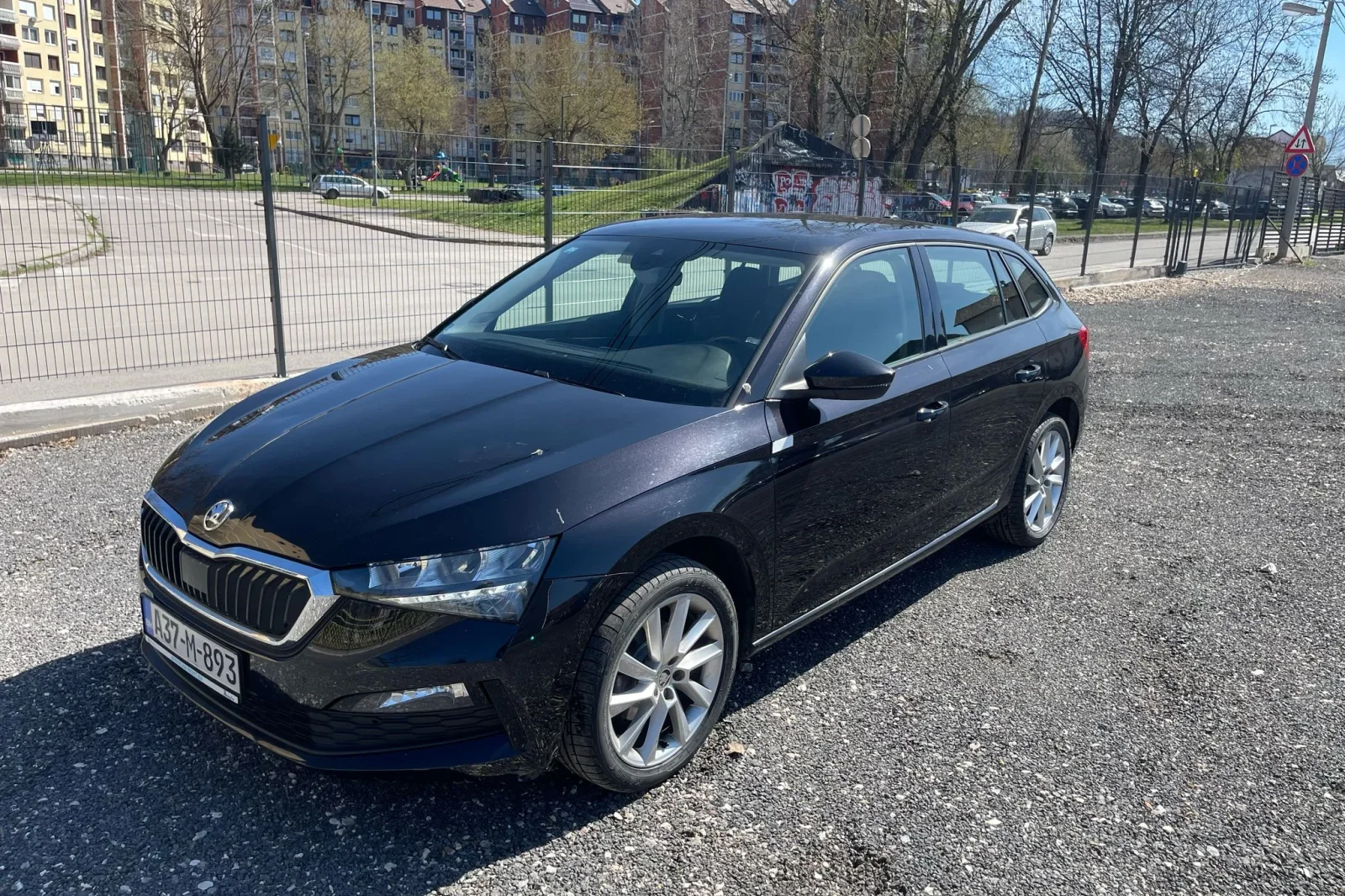 Loyer Skoda Scala  Noir 2022 en Sarajevo