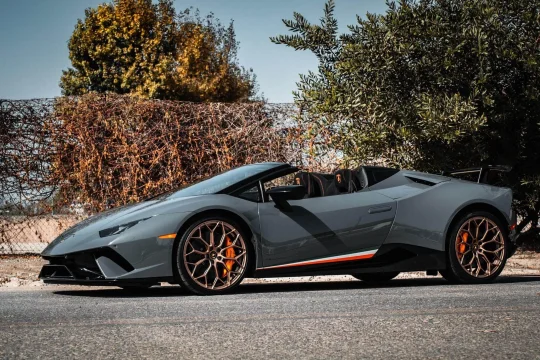 Lamborghini Huracan Spyder Grey 2021