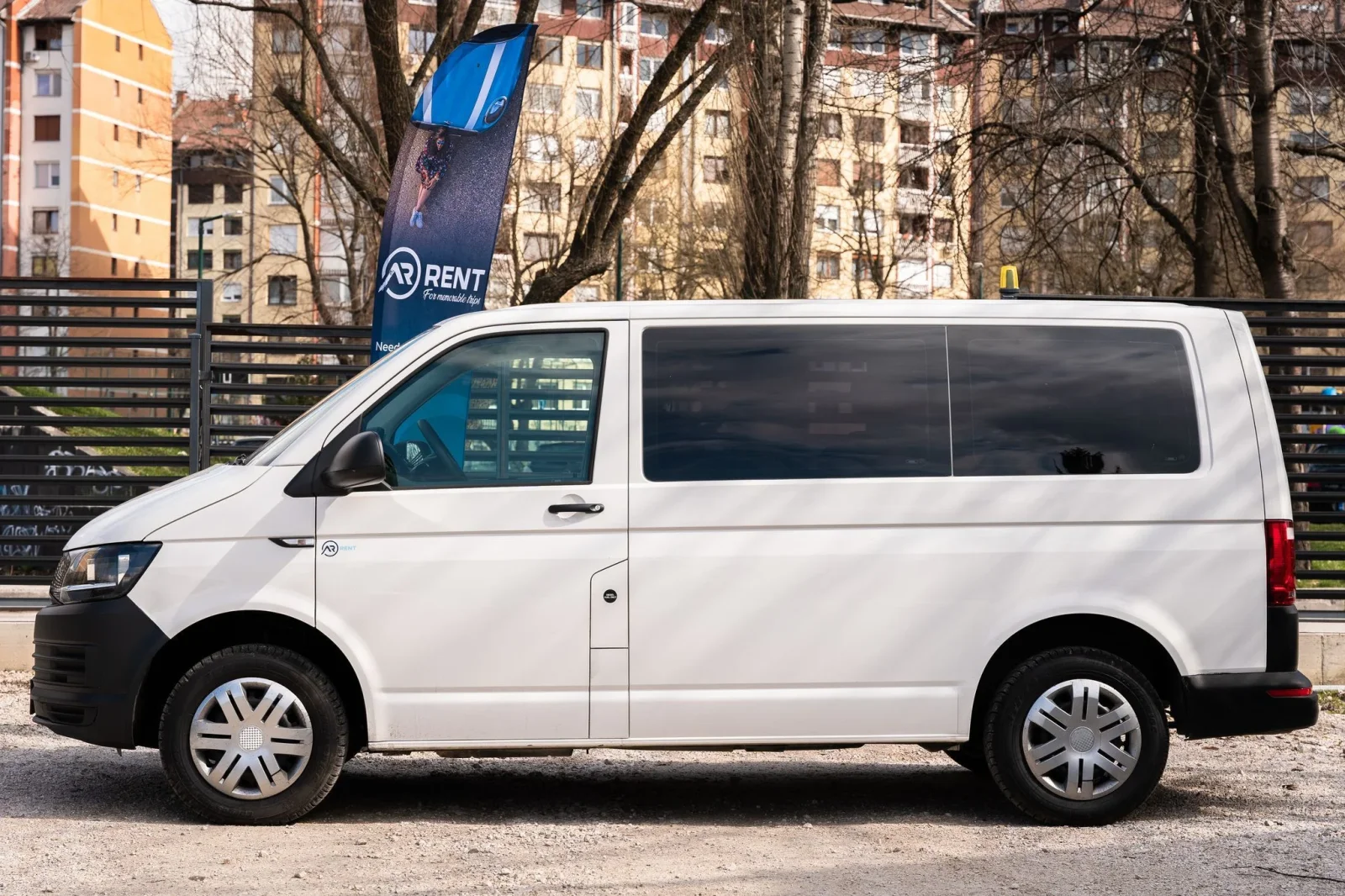 Rent Volkswagen Transporter  White 2022 in Sarajevo - 2 