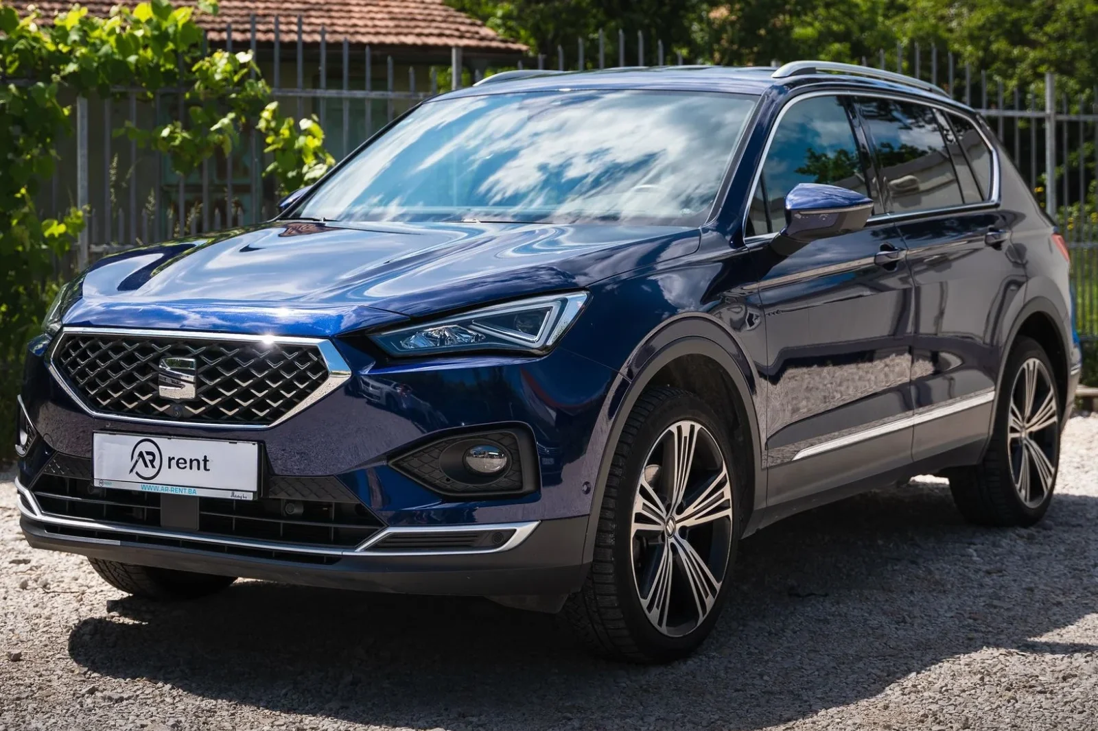 Rent SEAT Tarraco  Blue 2022 in Sarajevo