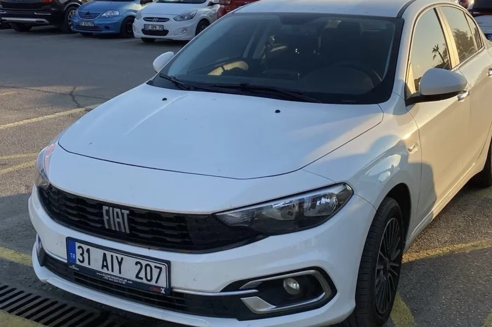 Affitto Fiat Egea  Bianco 2022 in Antalya