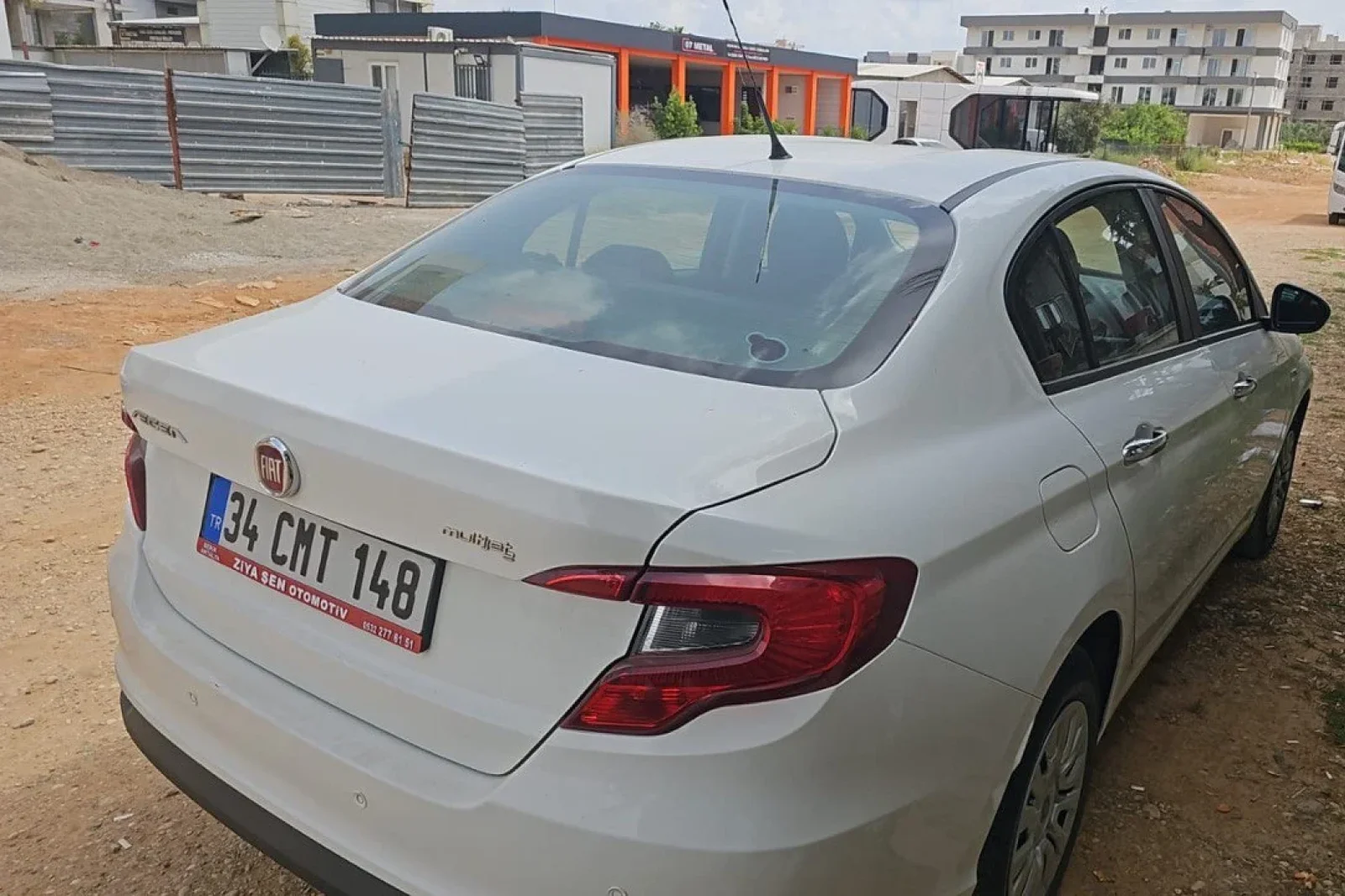 Rent Fiat Egea  White 2022 in Antalya - 3 