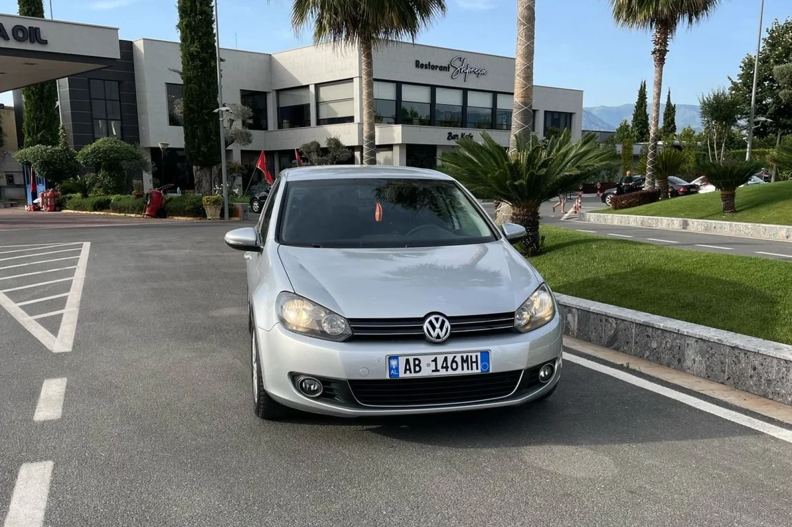 Rent Volkswagen Golf GTI Silver 2015 in Tirana