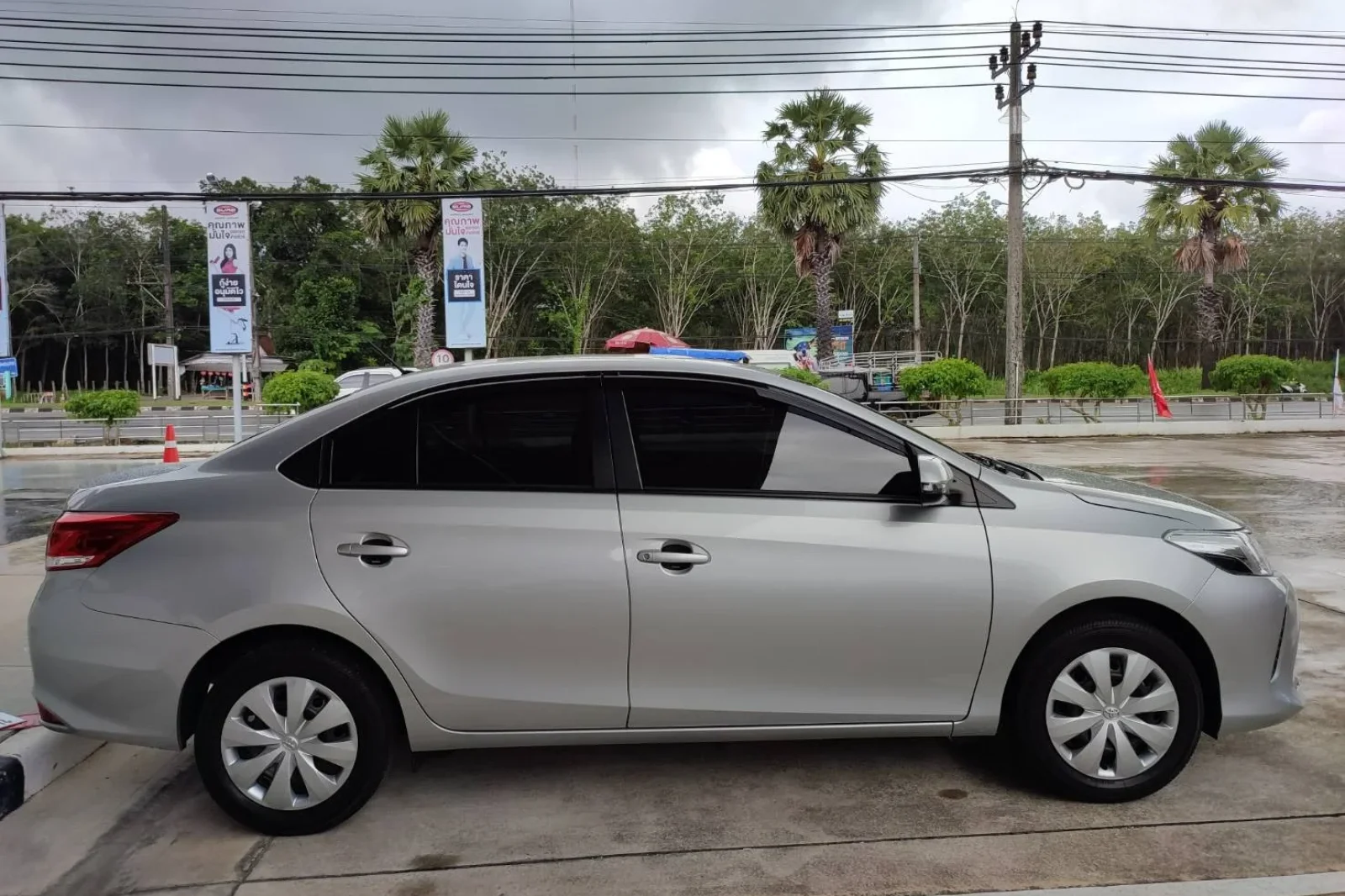 Rent Toyota Vios  Silver 2021 in Phuket - 5 