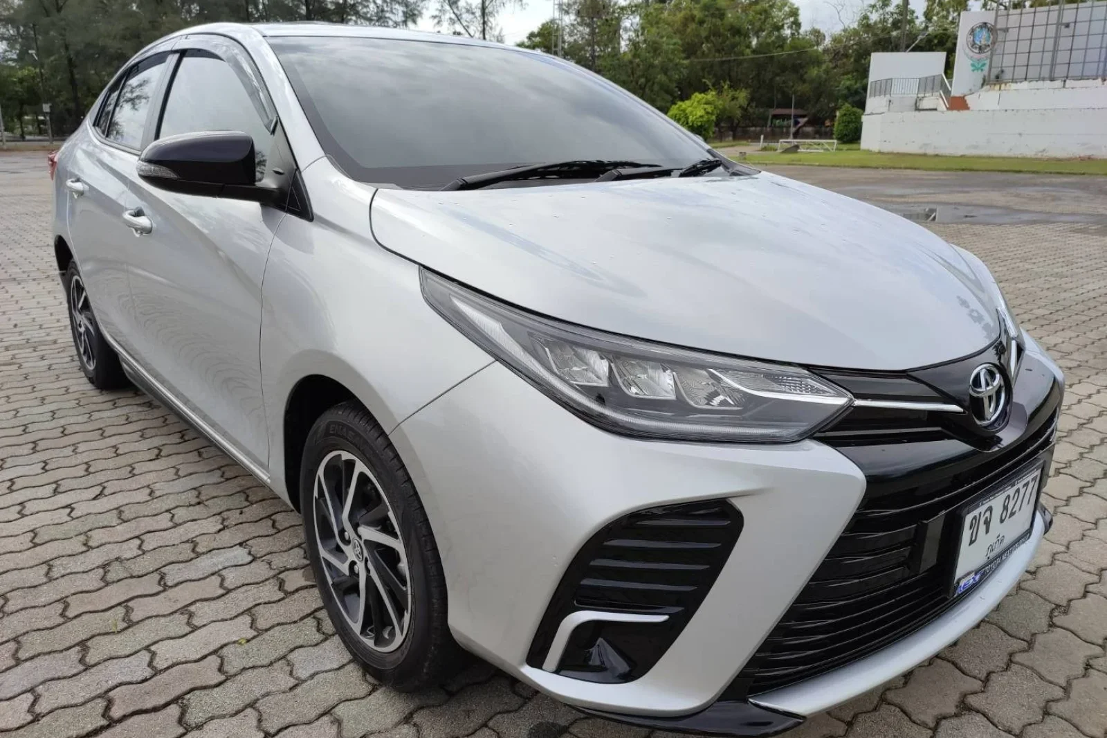 Rent Toyota Yaris  Silver 2022 in Phuket