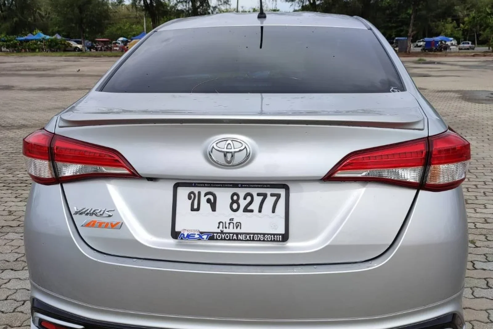 Rent Toyota Yaris  Silver 2022 in Phuket - 5 