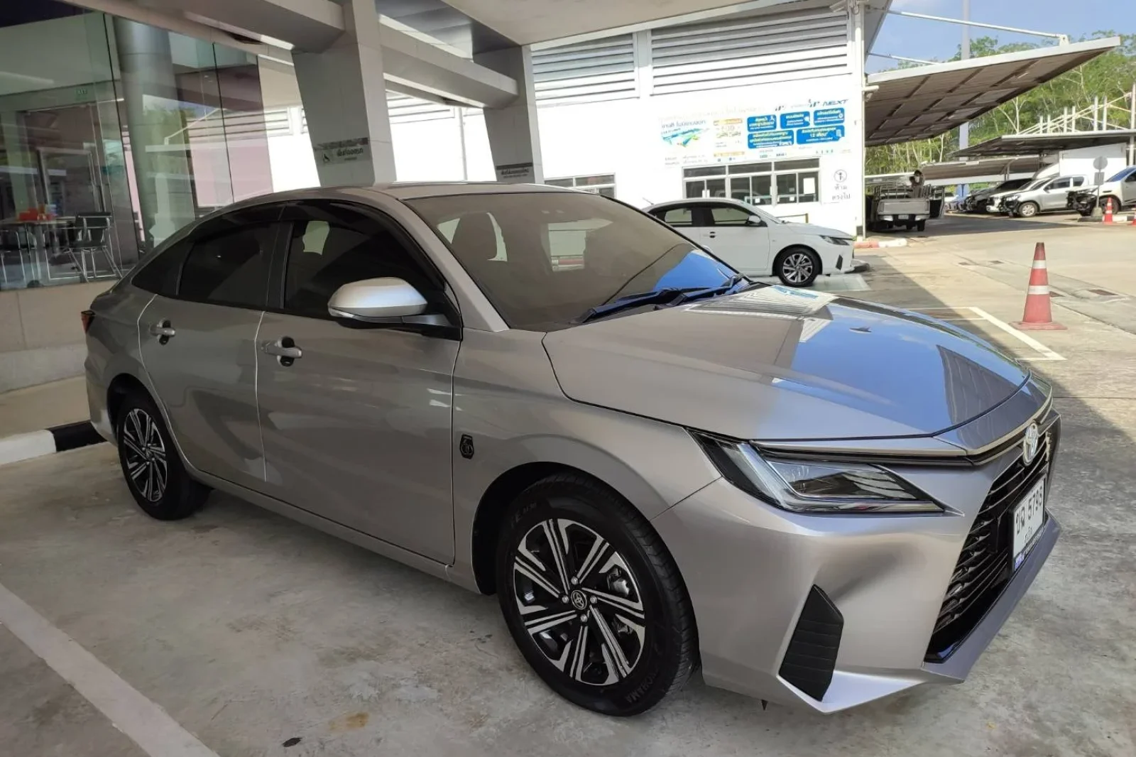 Rent Toyota Yaris  Silver 2022 in Phuket