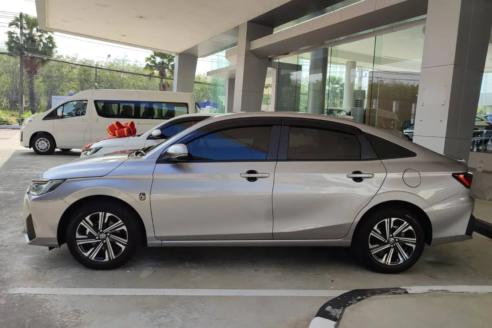 Rent Toyota Yaris  Silver 2022 in Phuket - 3 