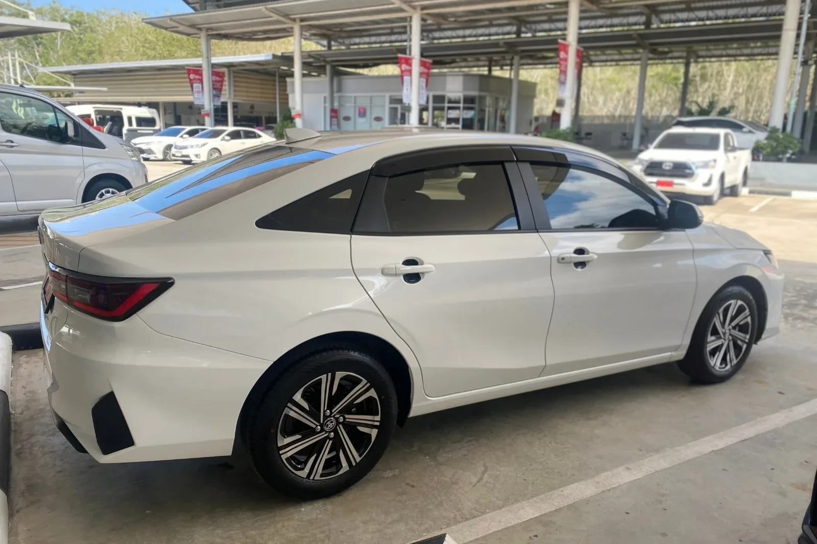 Rent Toyota Yaris  White 2023 in Phuket - 6 