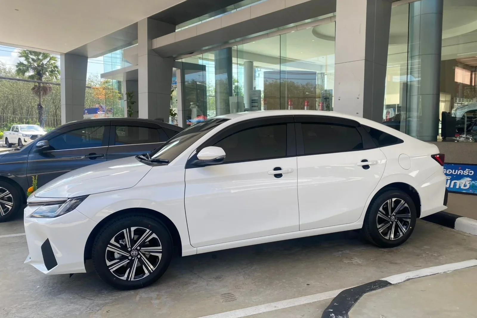 Rent Toyota Yaris  White 2023 in Phuket