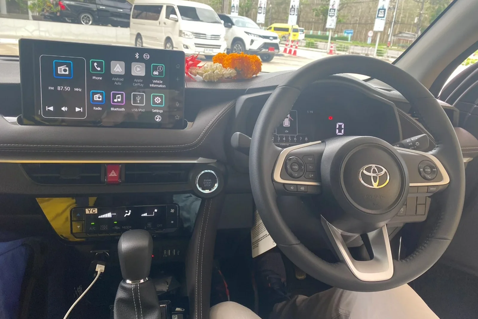 Rent Toyota Yaris  White 2023 in Phuket - 3 