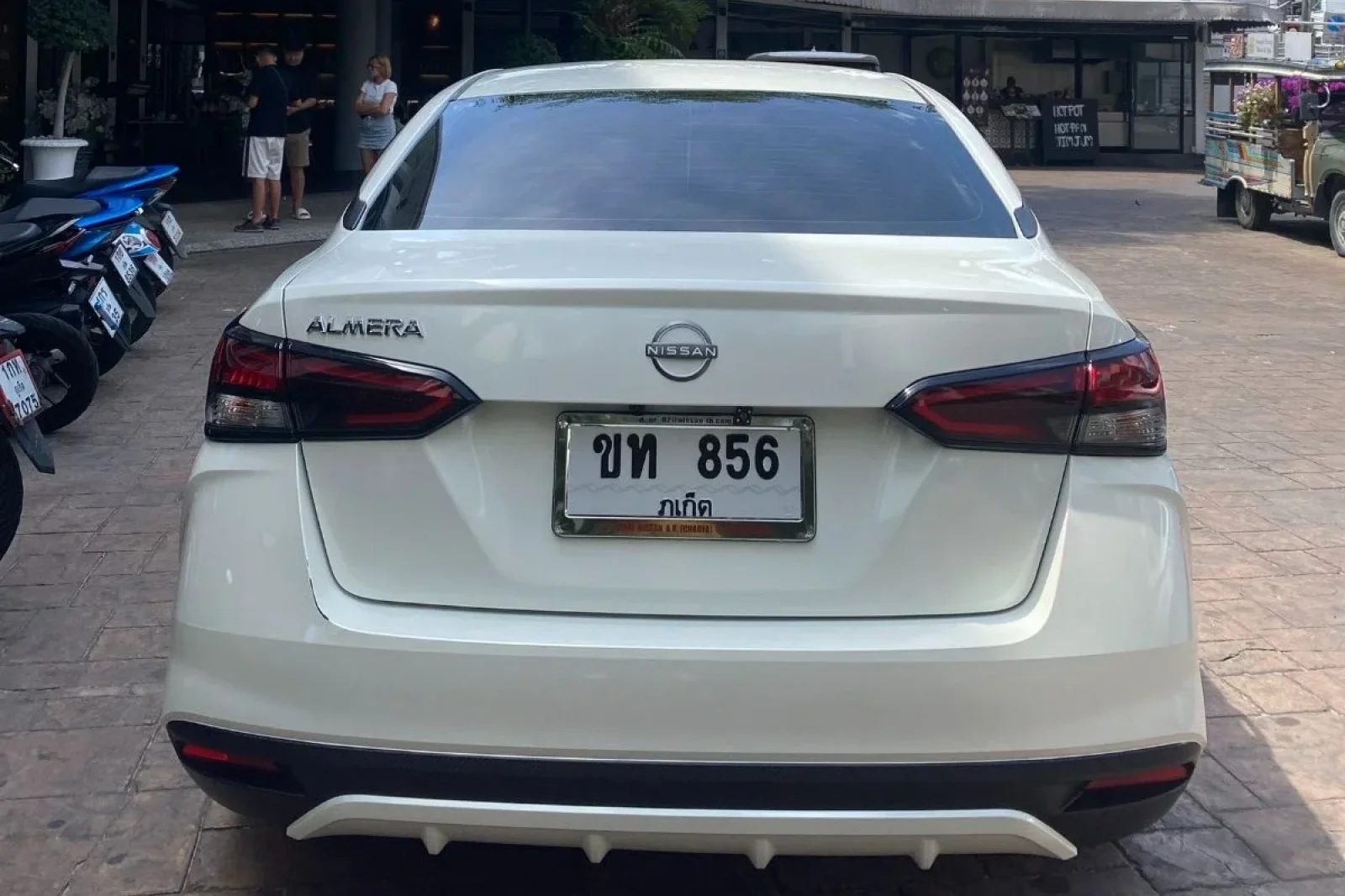Rent Nissan Almera Turbo White 2023 in Phuket - 5 