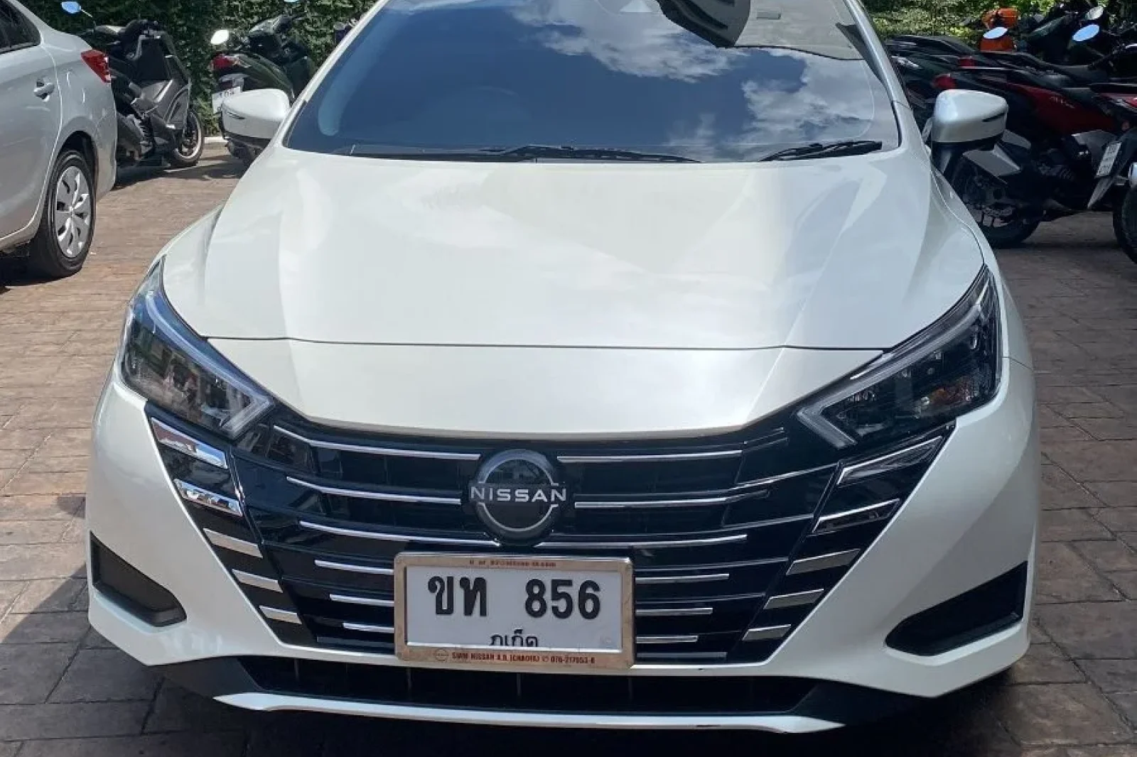 Rent Nissan Almera Turbo White 2023 in Phuket - 2 