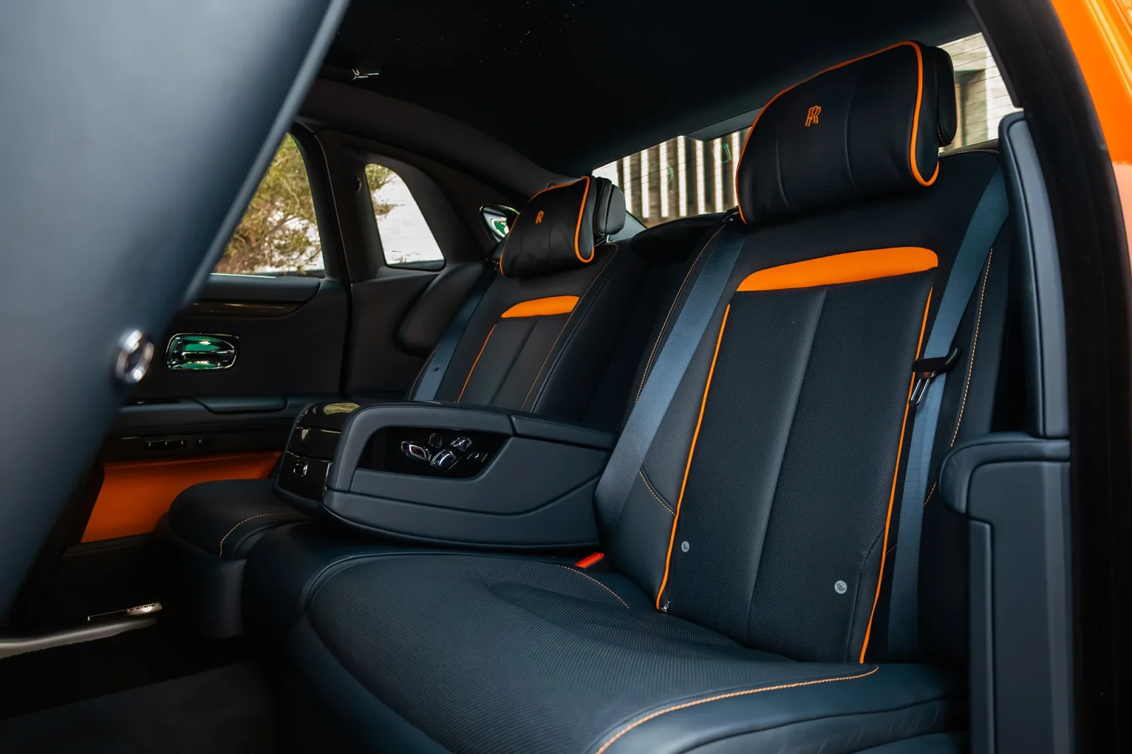 Rent Rolls-Royce Ghost  Orange 2023 in Abu Dhabi - 5 