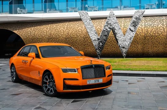 Rolls-Royce Ghost Orange 2023