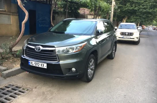 Toyota Highlander Groente 2015