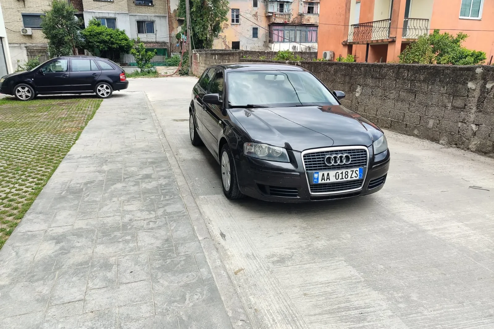 Rent Audi A3  Black 2006 in Tirana