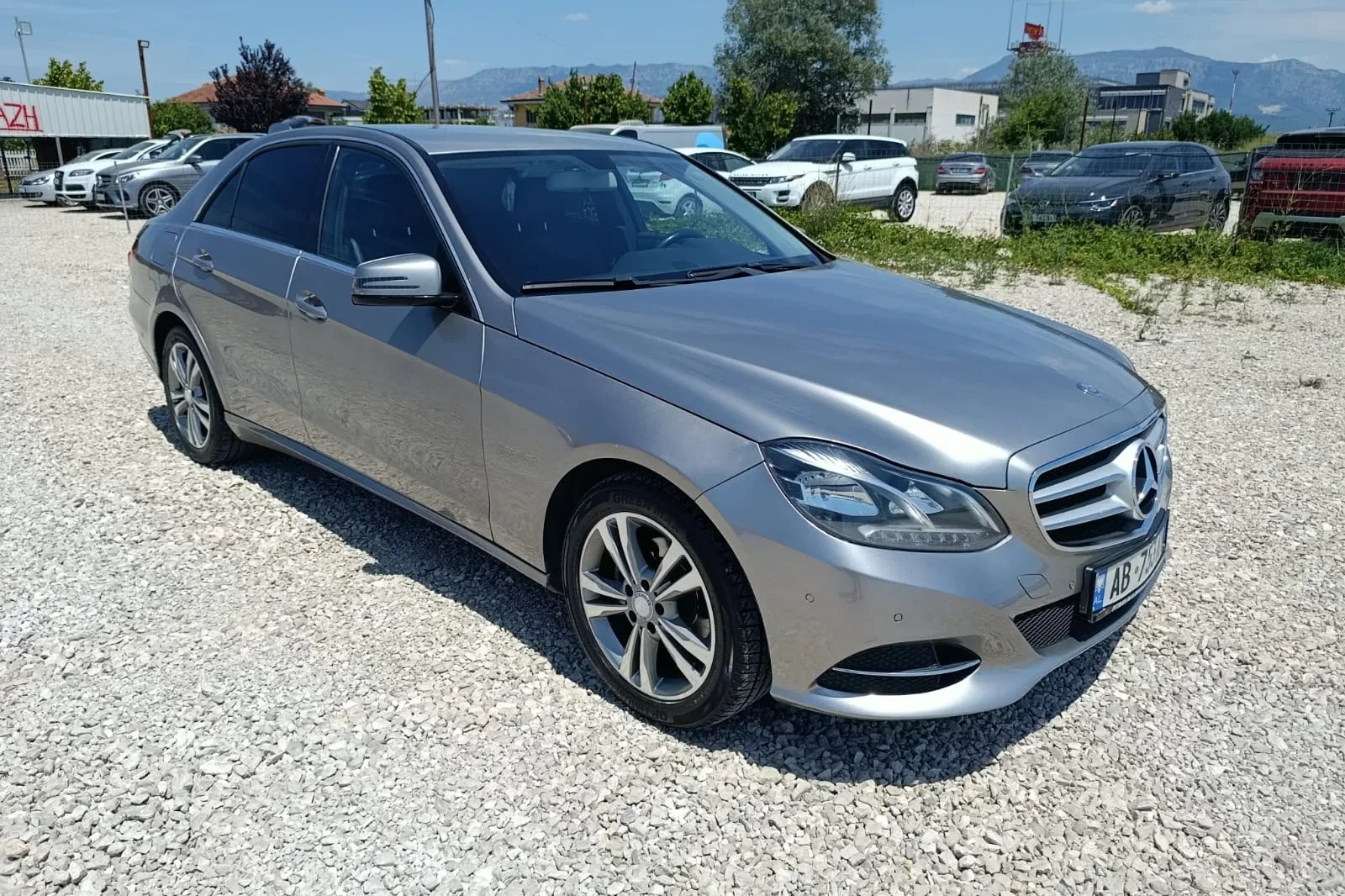Rent Mercedes-Benz E-Class  Grey 2016 in Tirana
