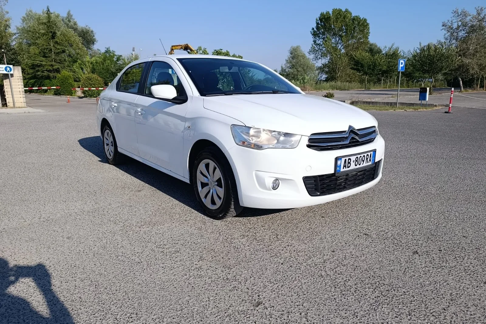 Rent Citroen C-Elysee  White 2016 in Tirana - 4 