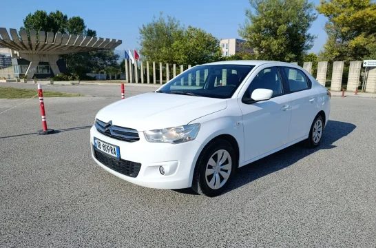 Citroen C-Elysee White 2016
