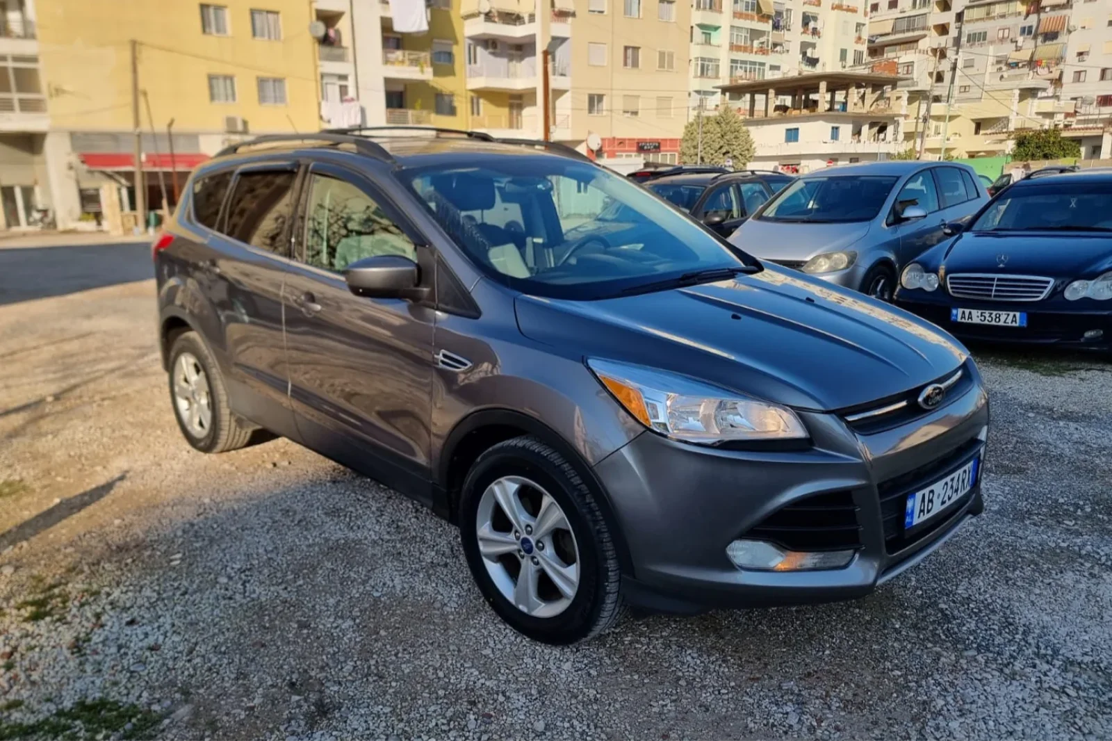 Rent Ford Kuga  Grey 2015 in Tirana