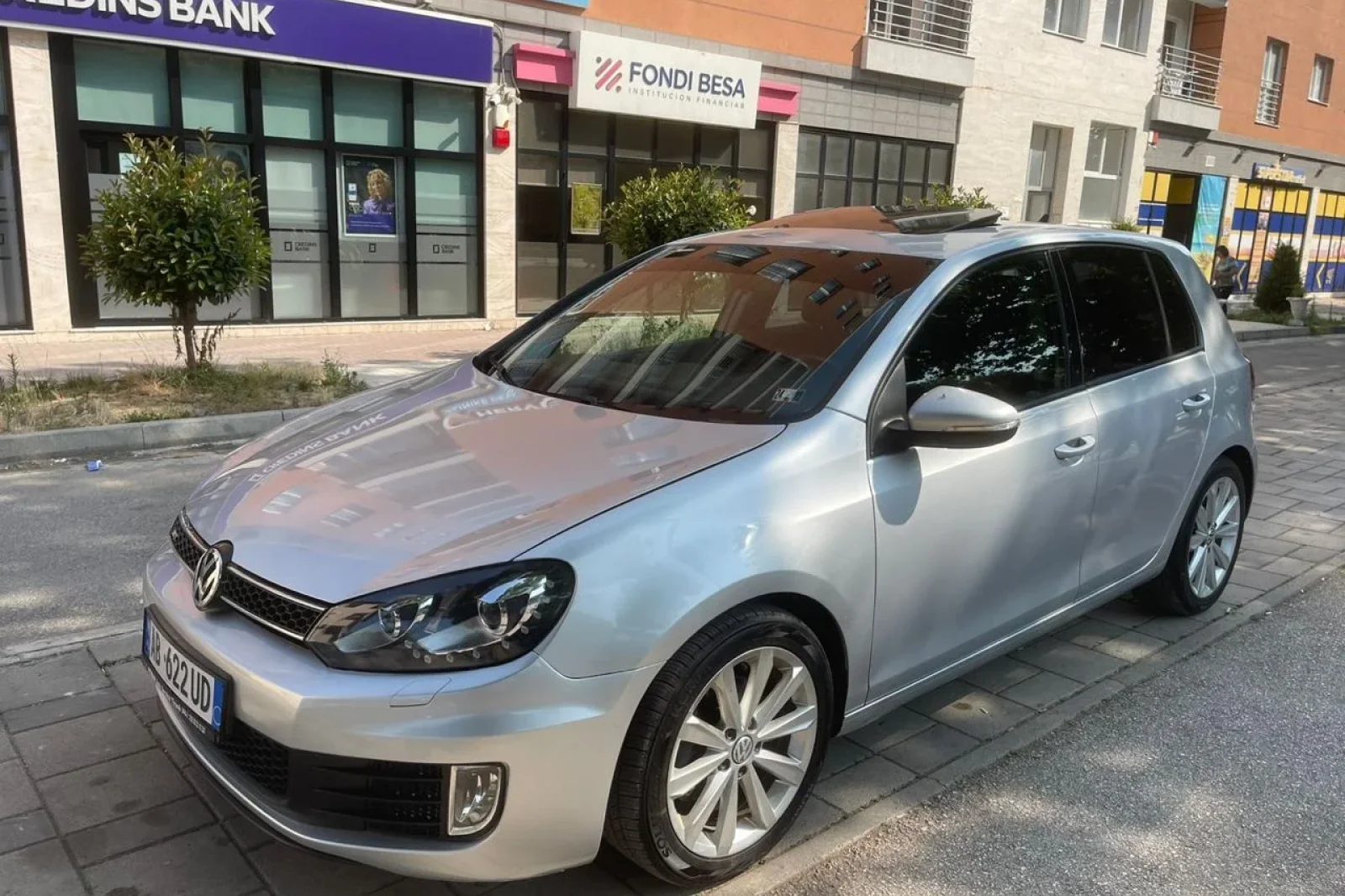 Rent Volkswagen Golf 6 Grey 2014 in Tirana