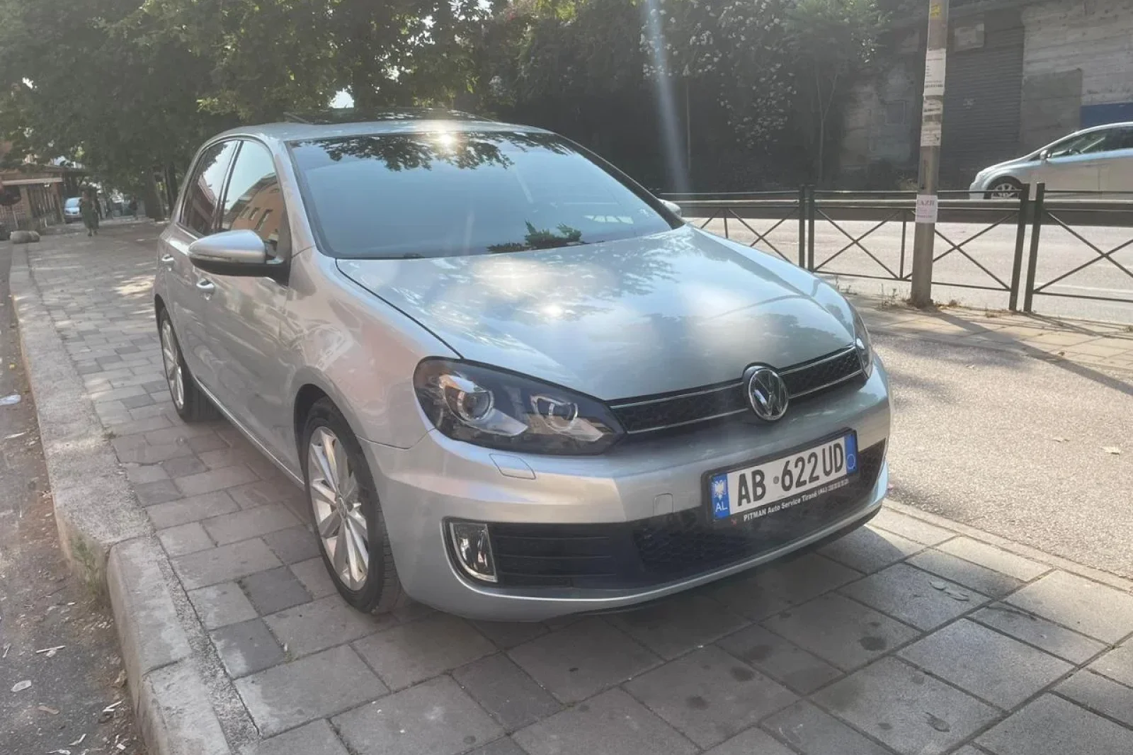 Rent Volkswagen Golf 6 Grey 2014 in Tirana - 2 