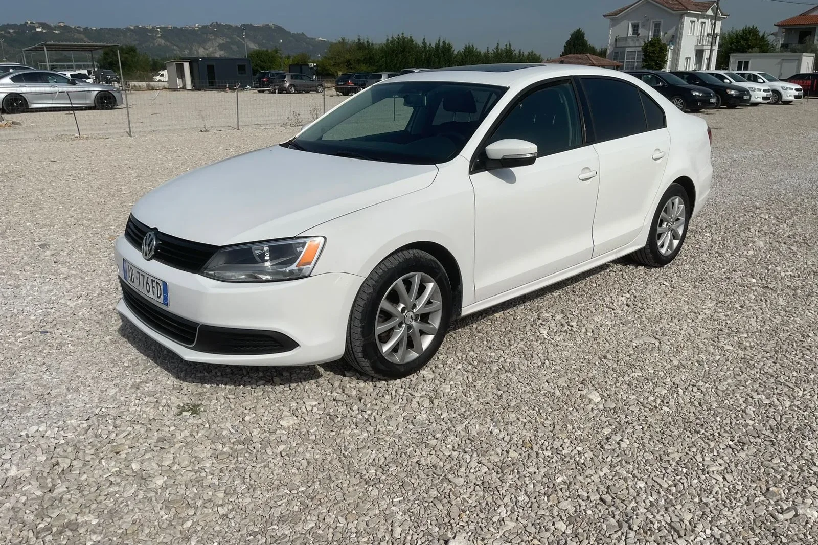 Rent Volkswagen Jetta  White 2014 in Tirana
