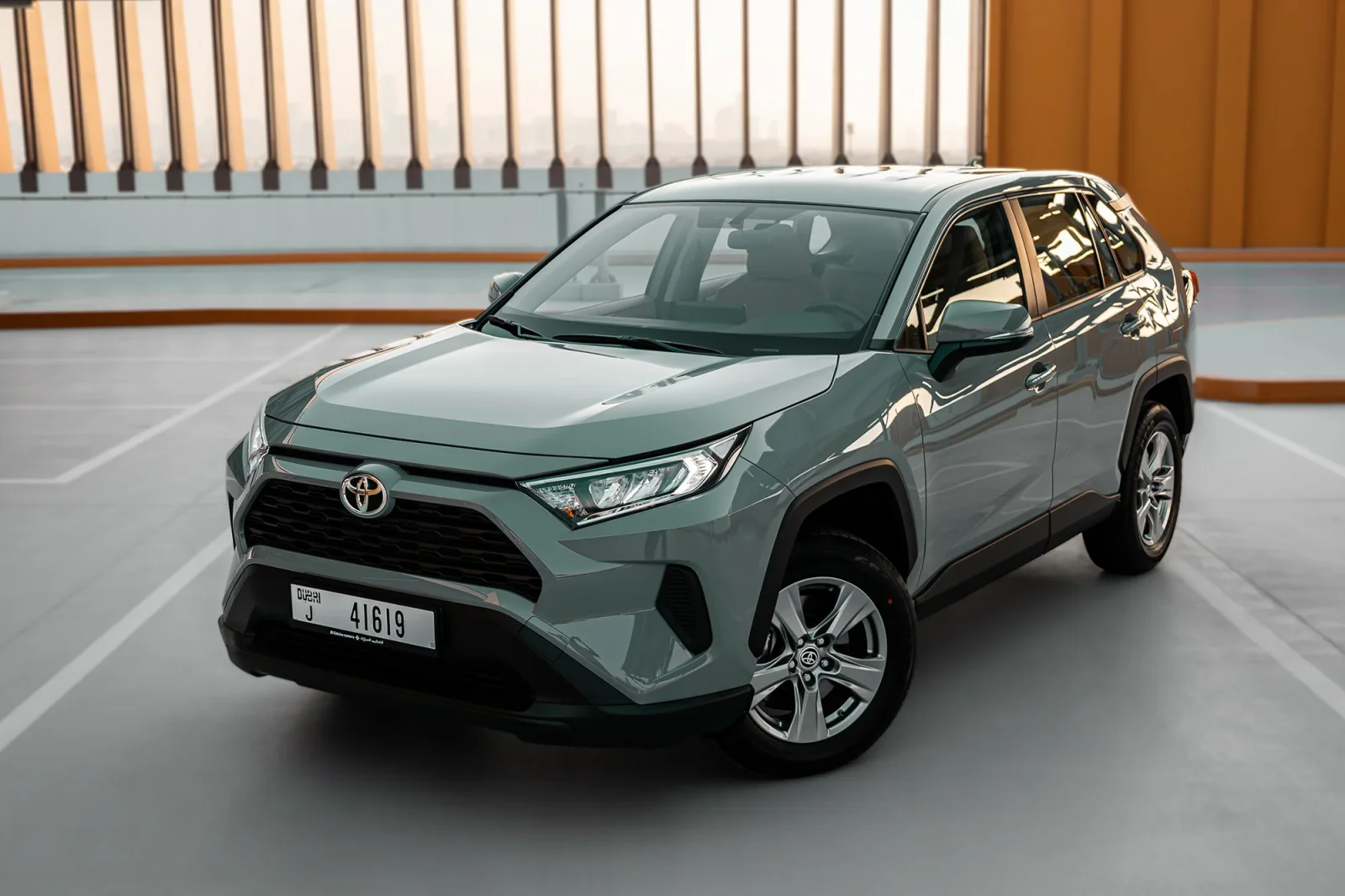 Rent Toyota RAV4  Grey 2025 in Abu Dhabi - 9 