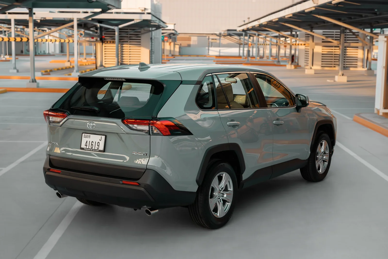 Rent Toyota RAV4  Grey 2025 in Abu Dhabi - 10 