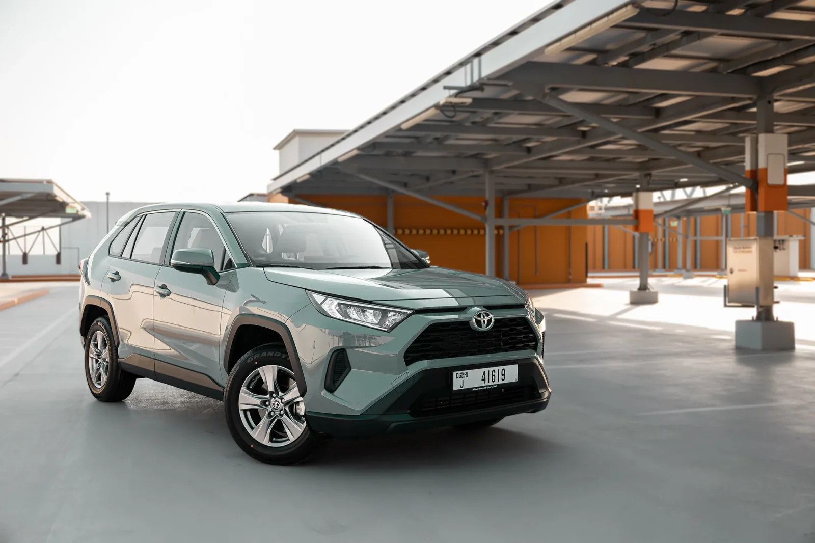 Rent Toyota RAV4  Grey 2025 in Abu Dhabi