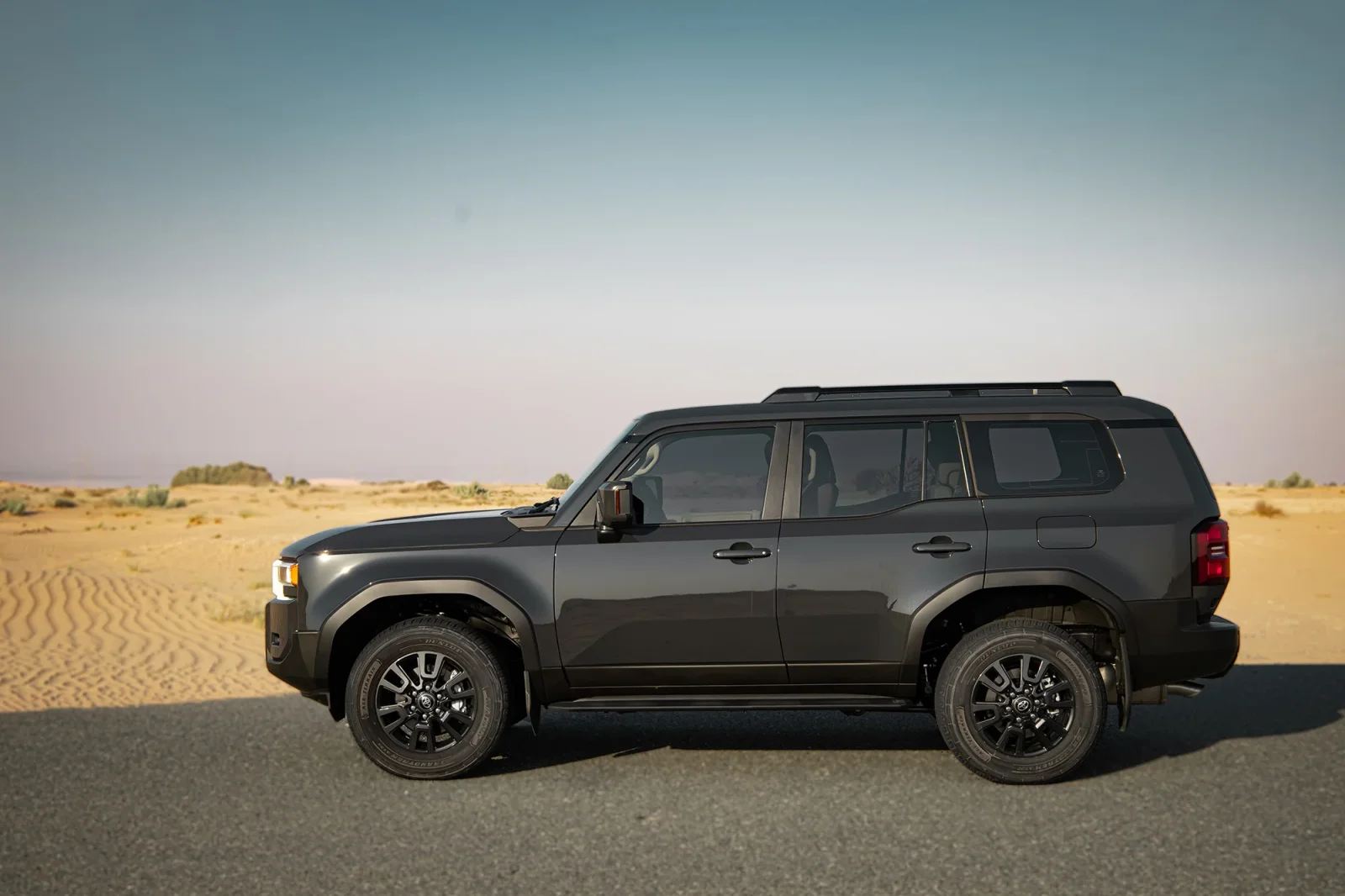 Rent Toyota Land Cruiser Prado 250 Grey 2025 in Abu Dhabi - 12 