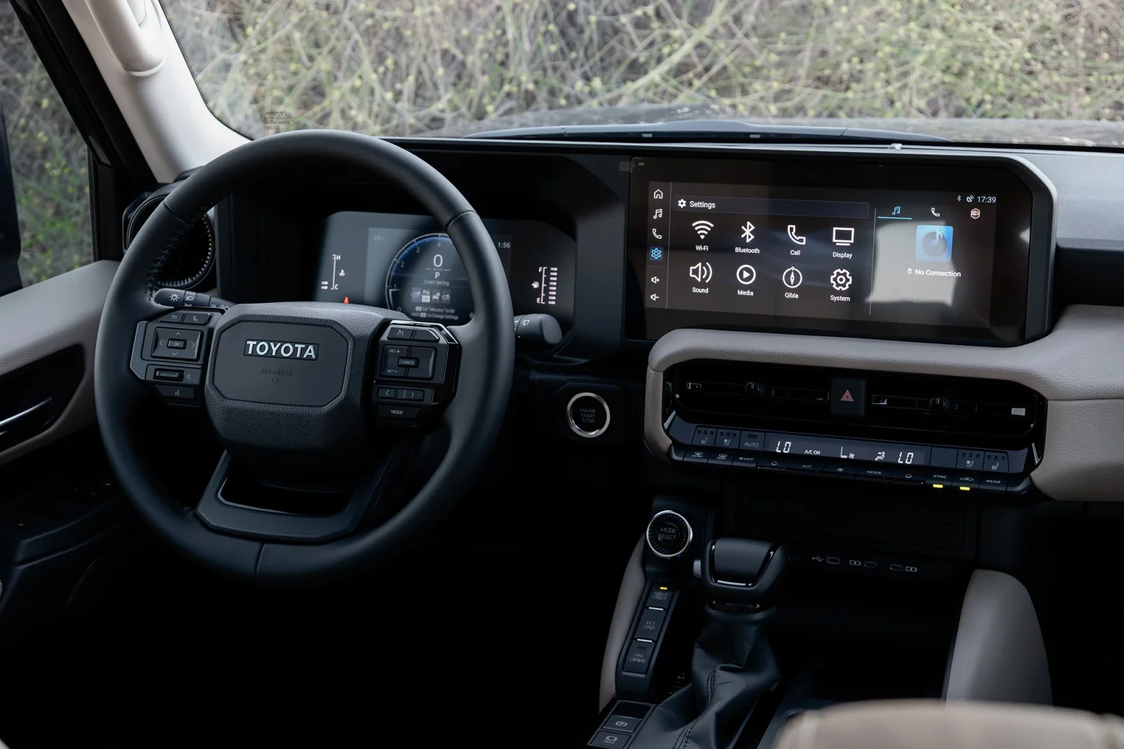 Rent Toyota Land Cruiser Prado 250 Grey 2025 in Abu Dhabi - 3 